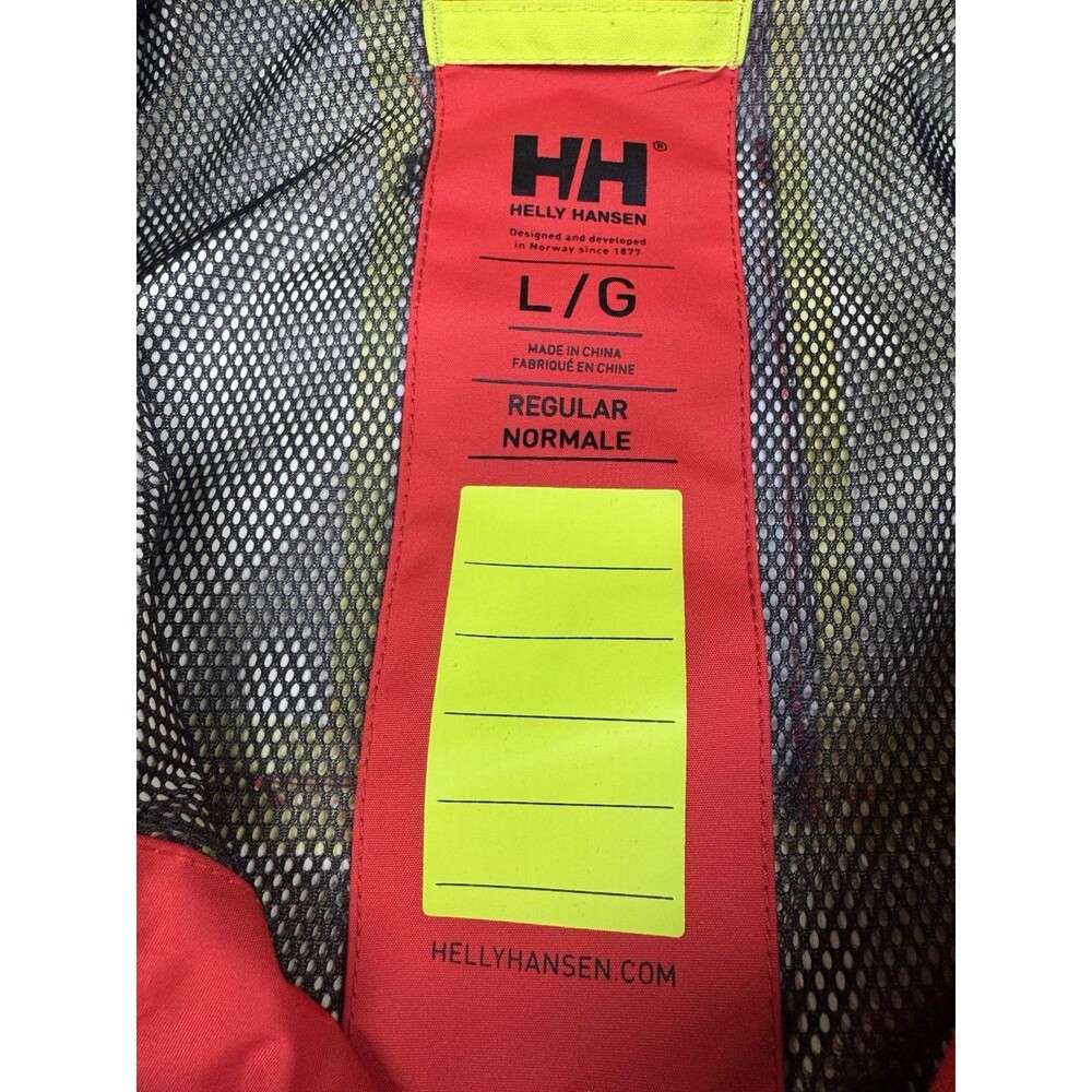 Helly Hansen Crew Hooded Midlayer Jacket Red Men’… - image 2